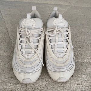 Nike Air Max 97 white youth size 5 sneakers